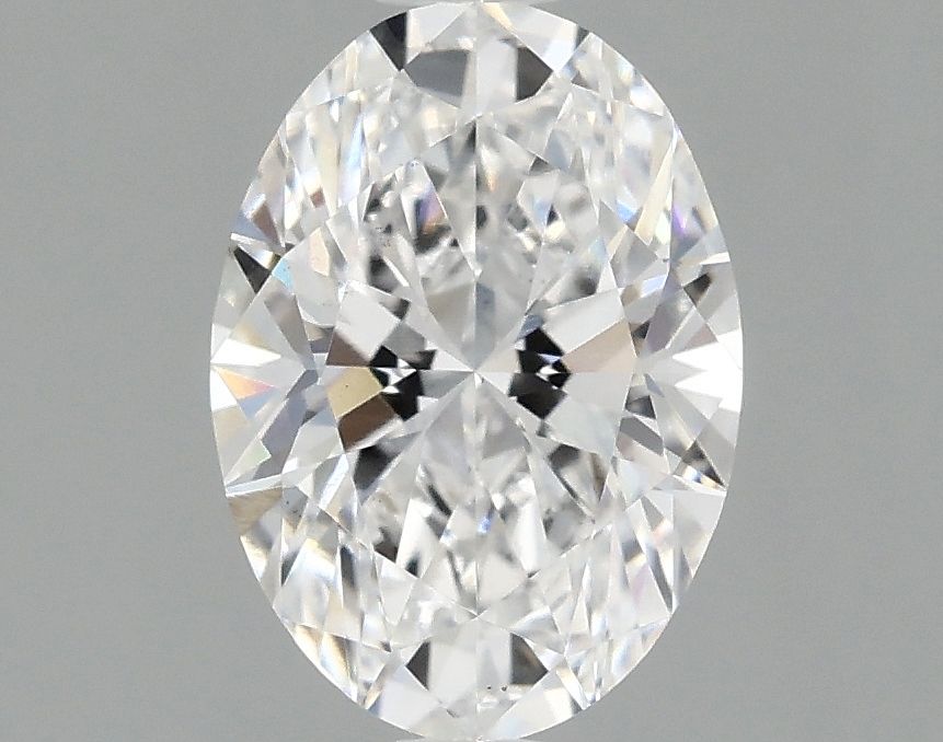 1.10 ct. oval Lab Grown Diamond front image