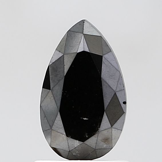 1.35 Carat Pear Diamond Black VS2