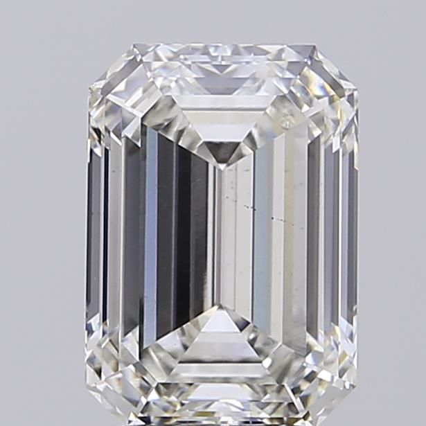 3.05 ct. emerald Lab Grown Diamond front image