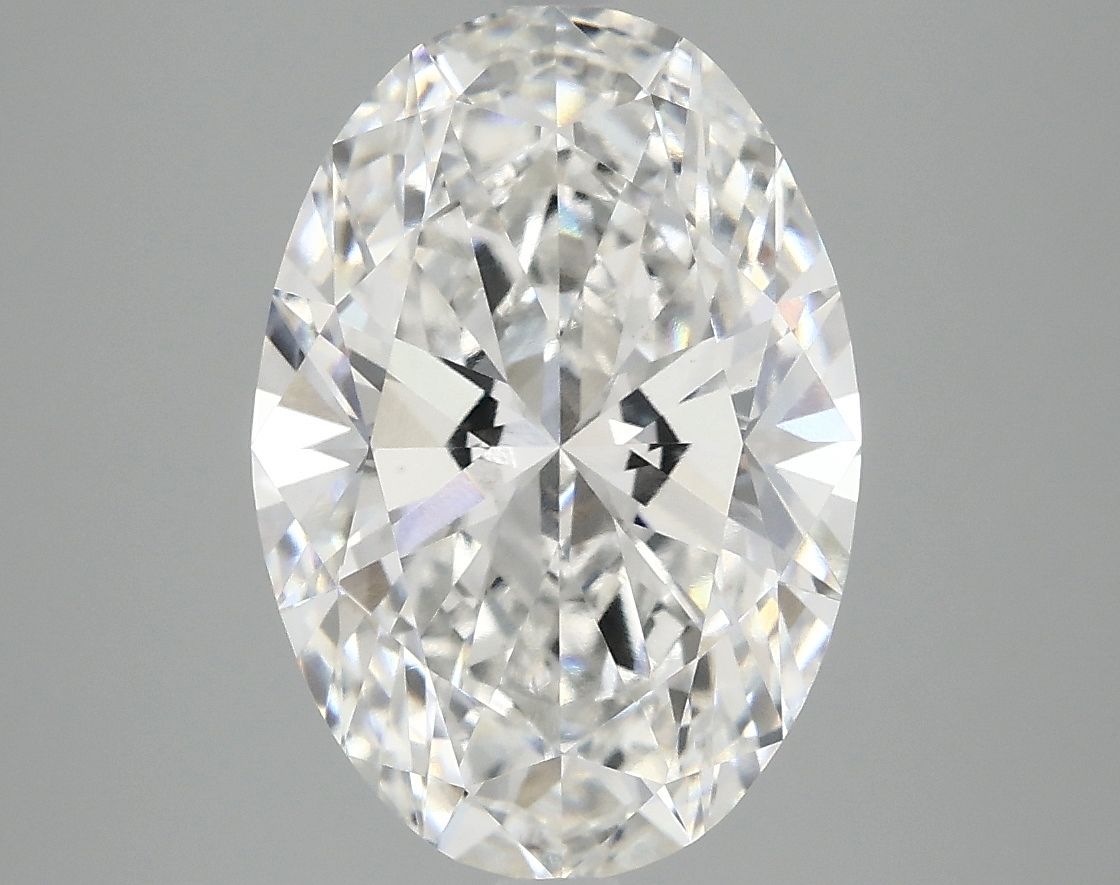 4.05 ct. oval Lab Grown Diamond front image