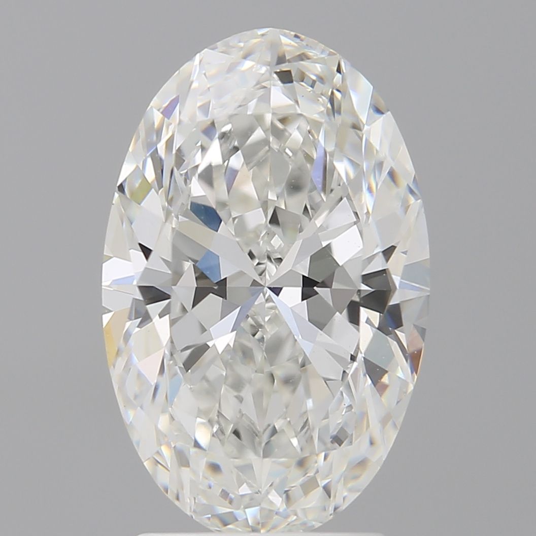 3.03 ct. oval Lab Grown Diamond front image