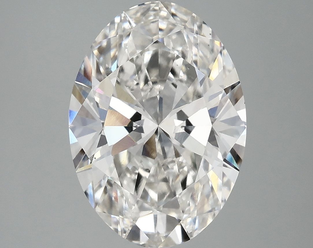 3.88 ct. oval Lab Grown Diamond front image
