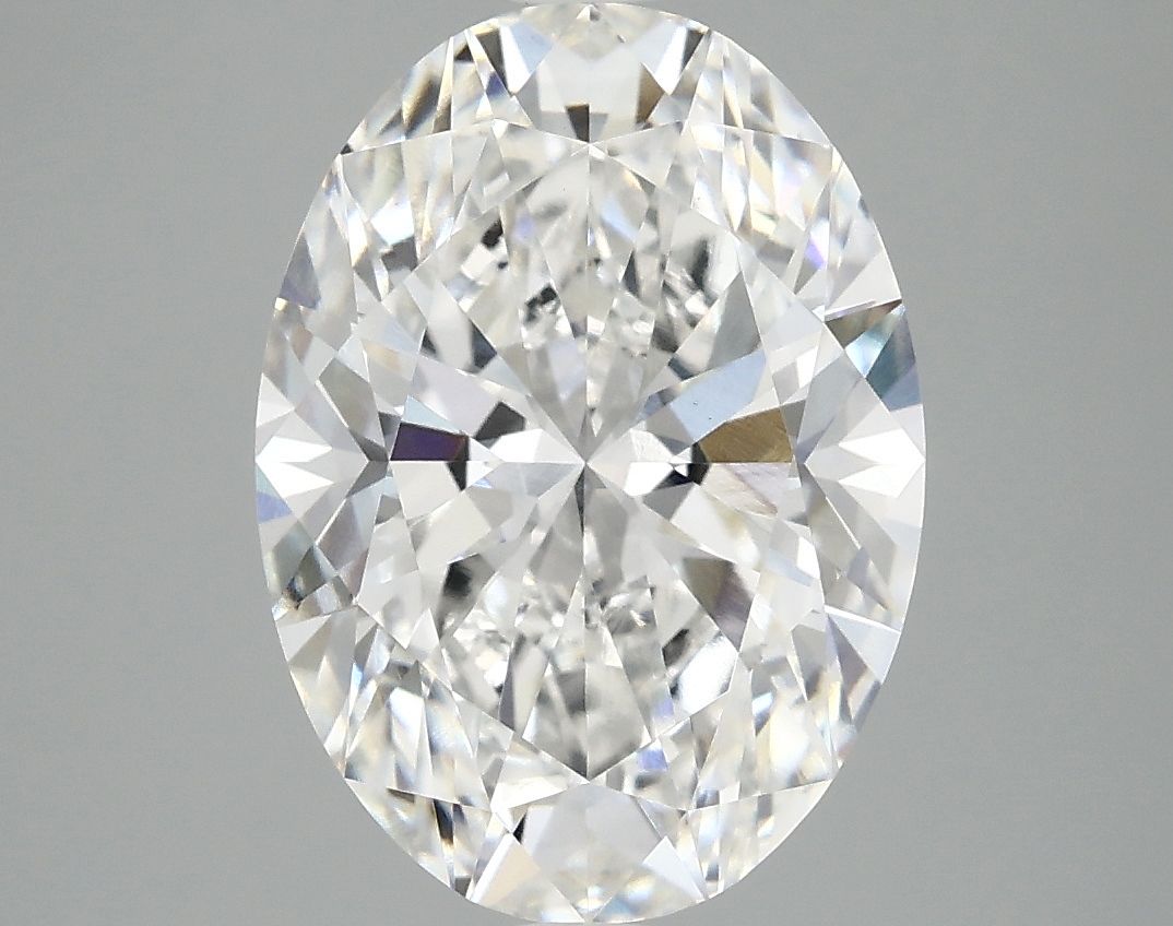 4.09 ct. oval Lab Grown Diamond front image