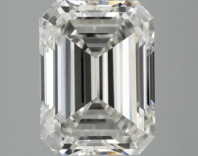 2.96 ct. emerald Lab Grown Diamond front image
