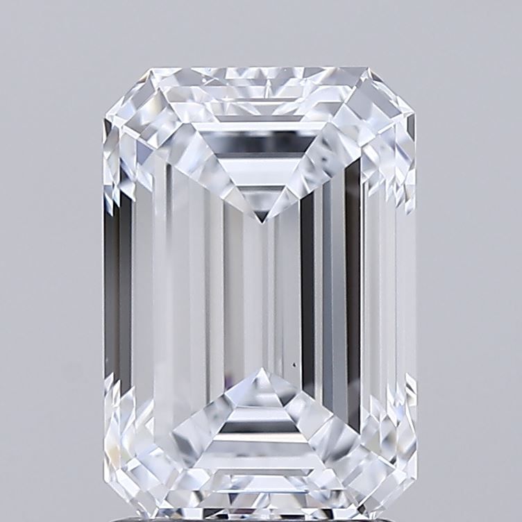 2.05 ct. emerald Lab Grown Diamond front image