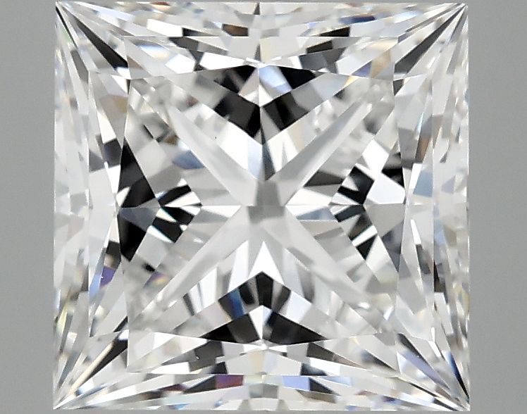 4.10 ct. princess Lab Grown Diamond front image
