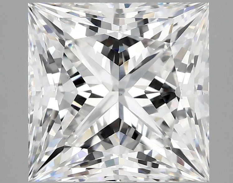 4.06 ct. princess Lab Grown Diamond front image