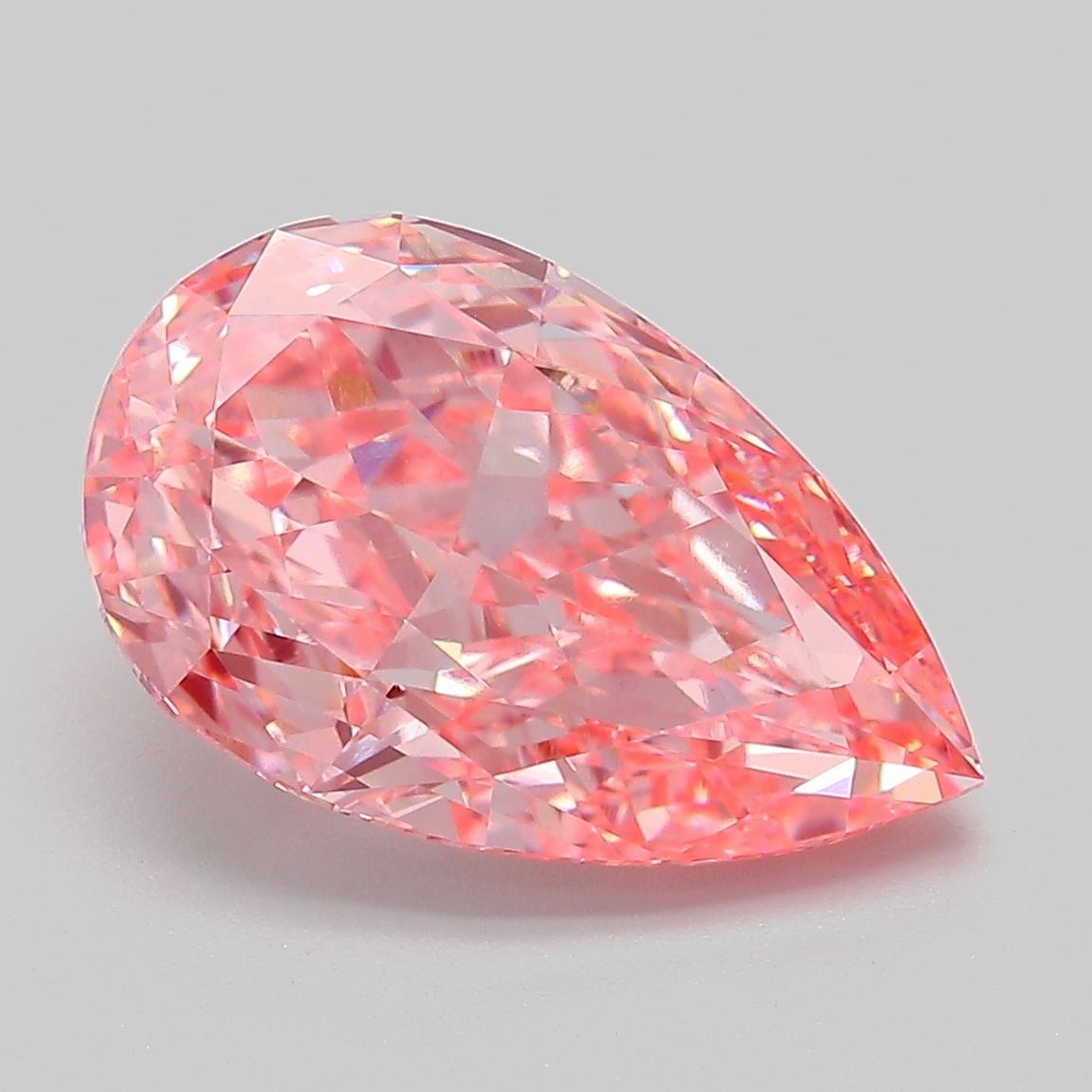 5.06 ct. pear Lab Grown Diamond front image