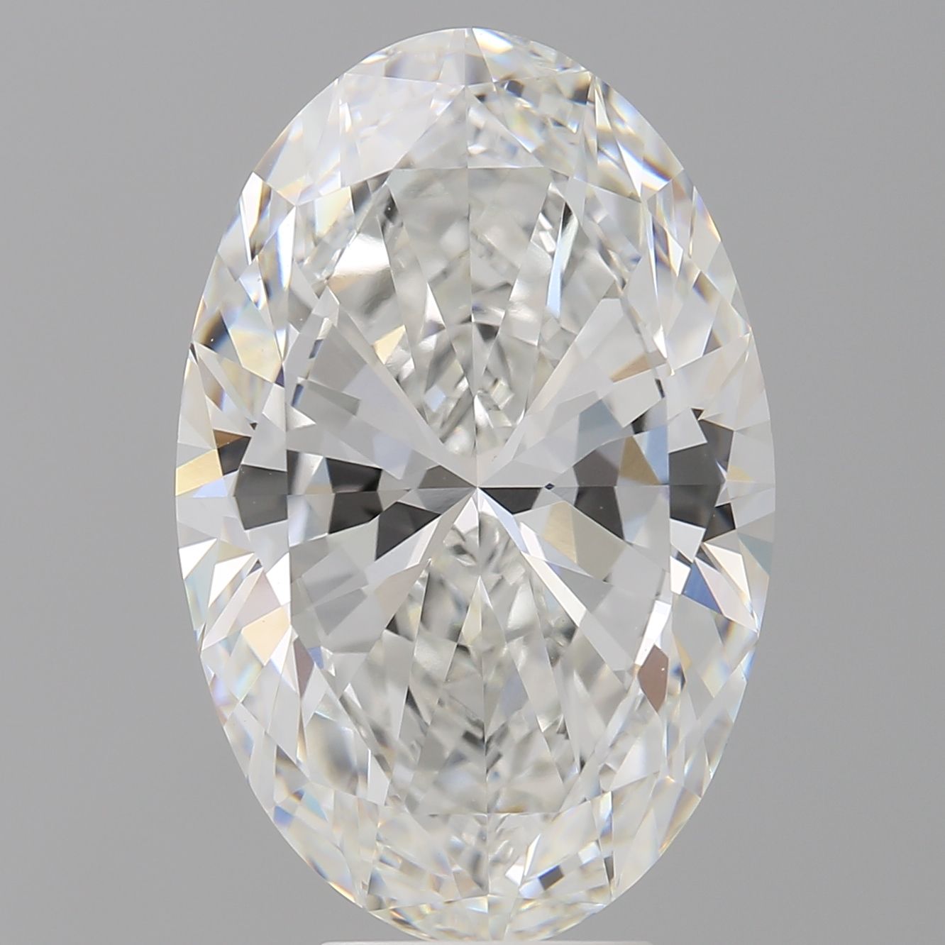 7.11 ct. oval Lab Grown Diamond front image