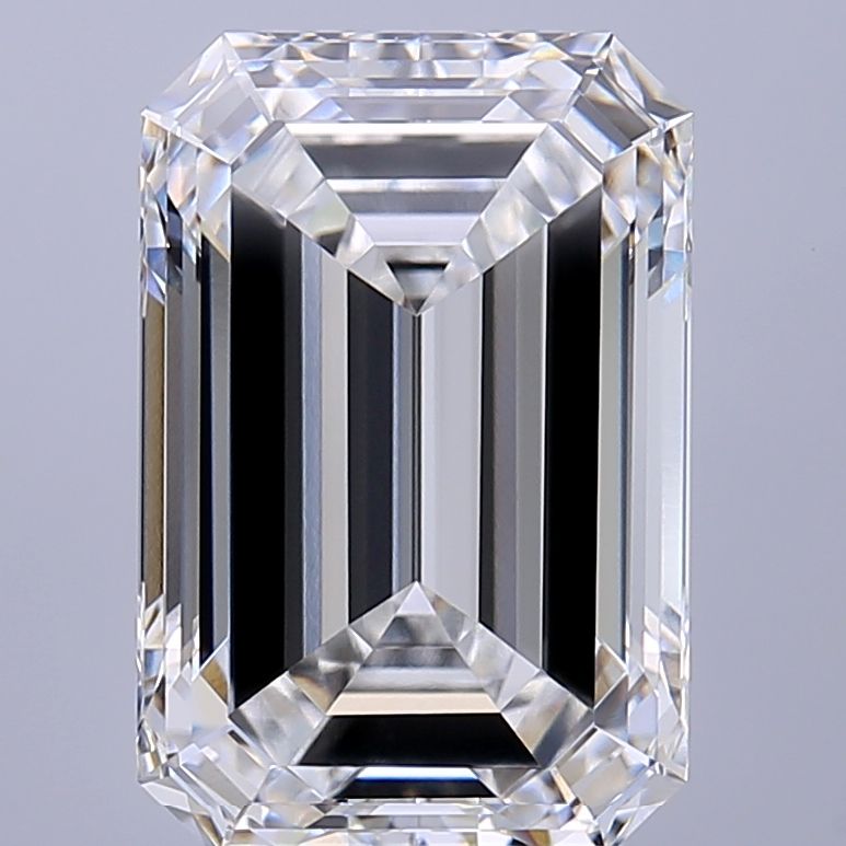 3.71 ct. emerald Lab Grown Diamond front image