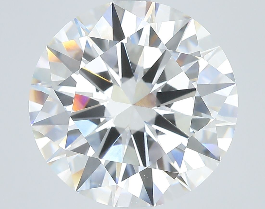 7.04 ct. round Lab Grown Diamond front image