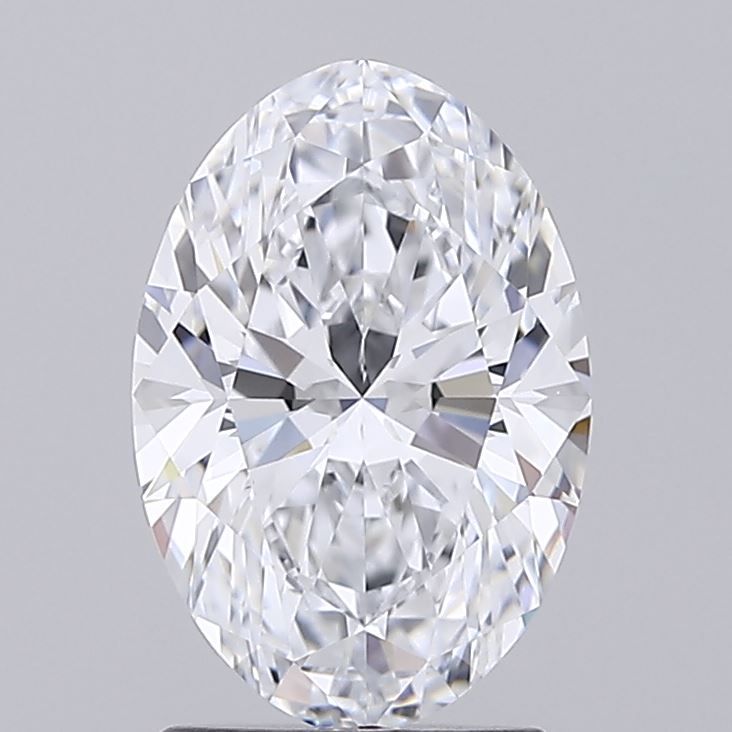 2.03 ct. oval Lab Grown Diamond front image