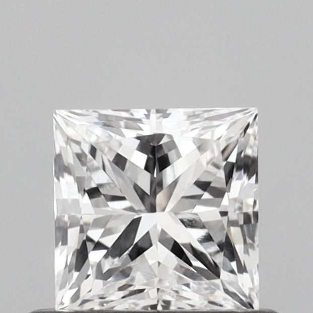 0.63 ct. princess Lab Grown Diamond front image