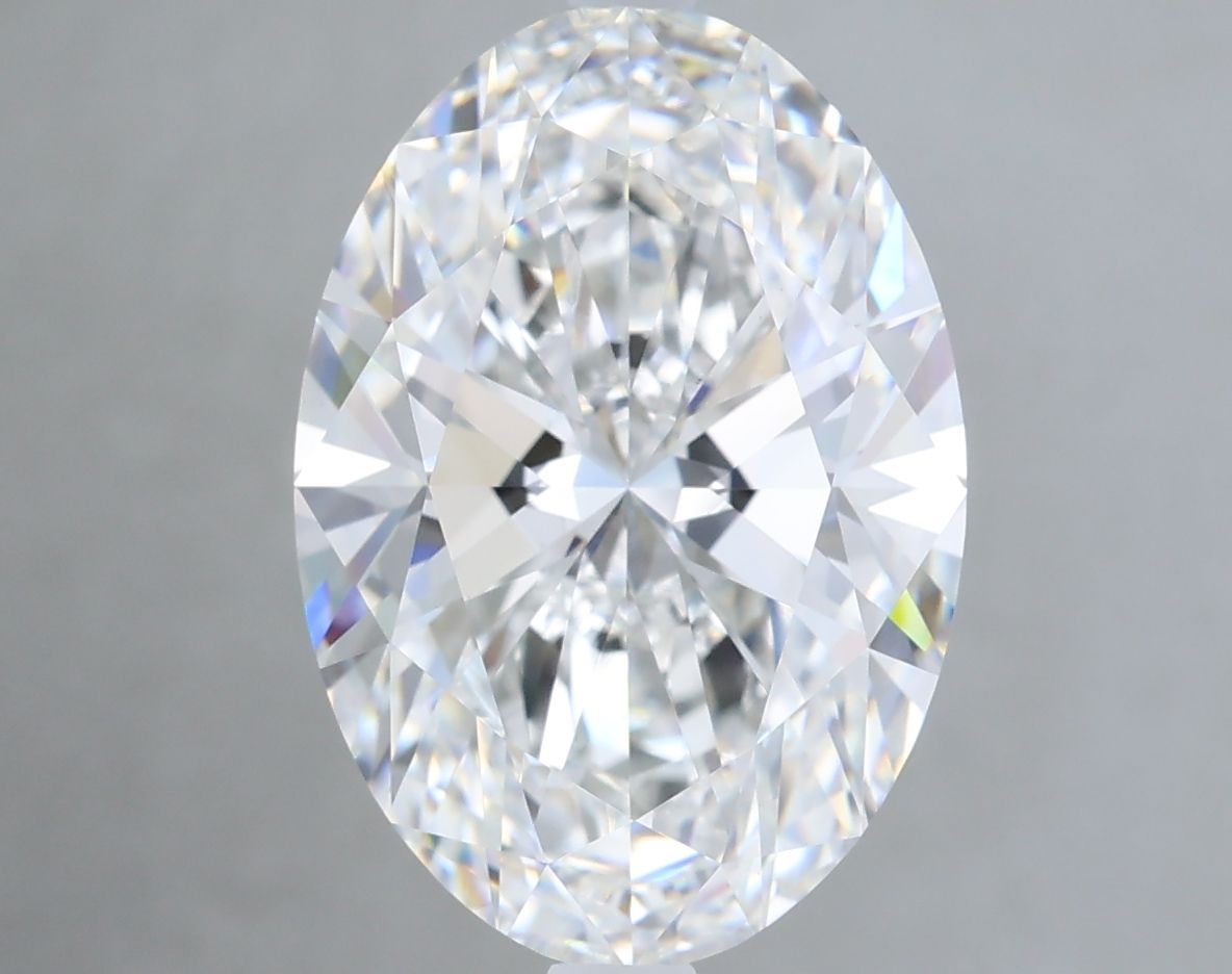 5.09 ct. oval Lab Grown Diamond front image