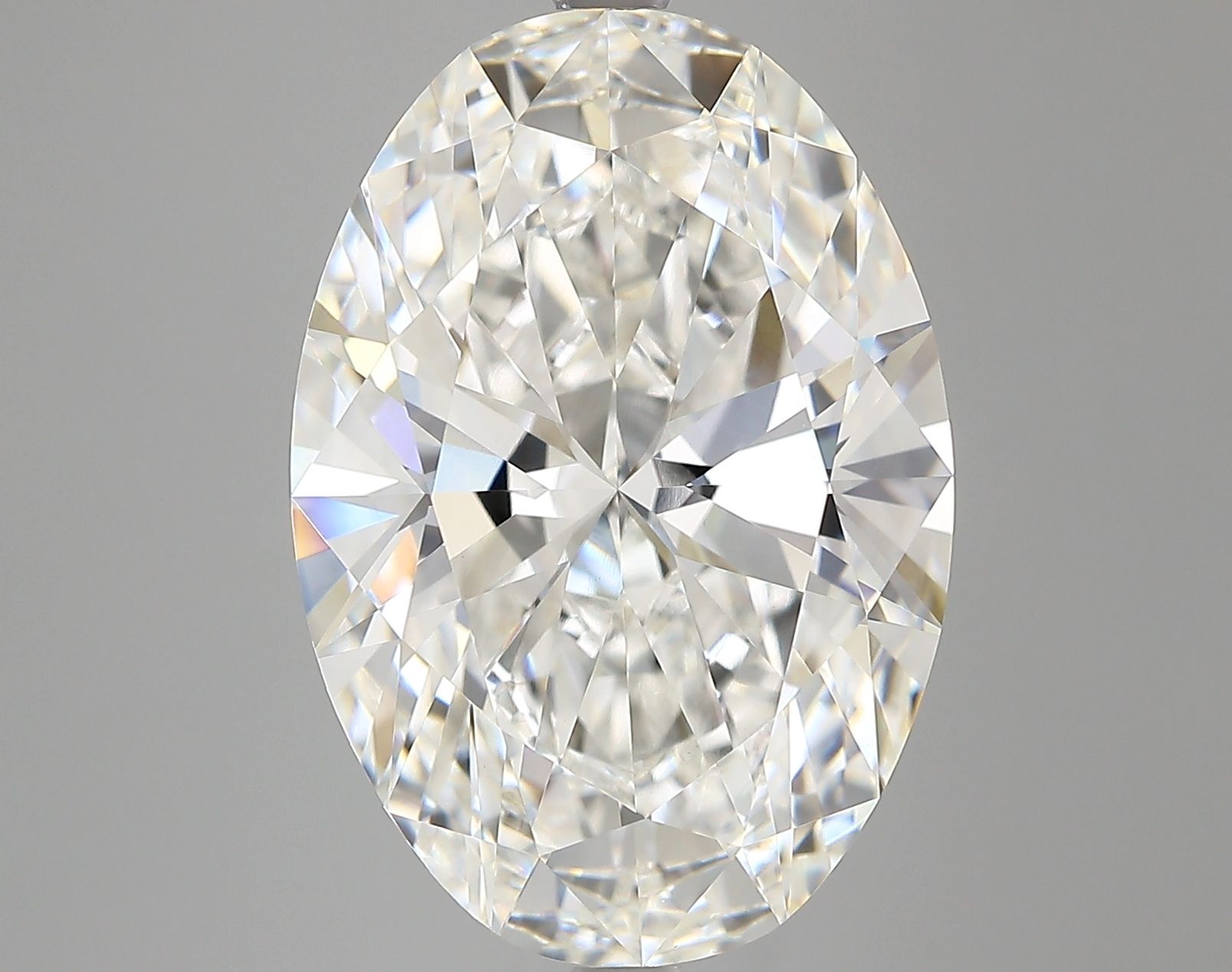 8.06 ct. oval Lab Grown Diamond front image