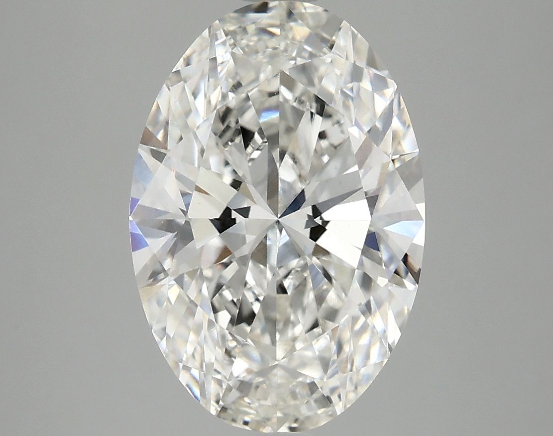 3.80 ct. oval Lab Grown Diamond front image
