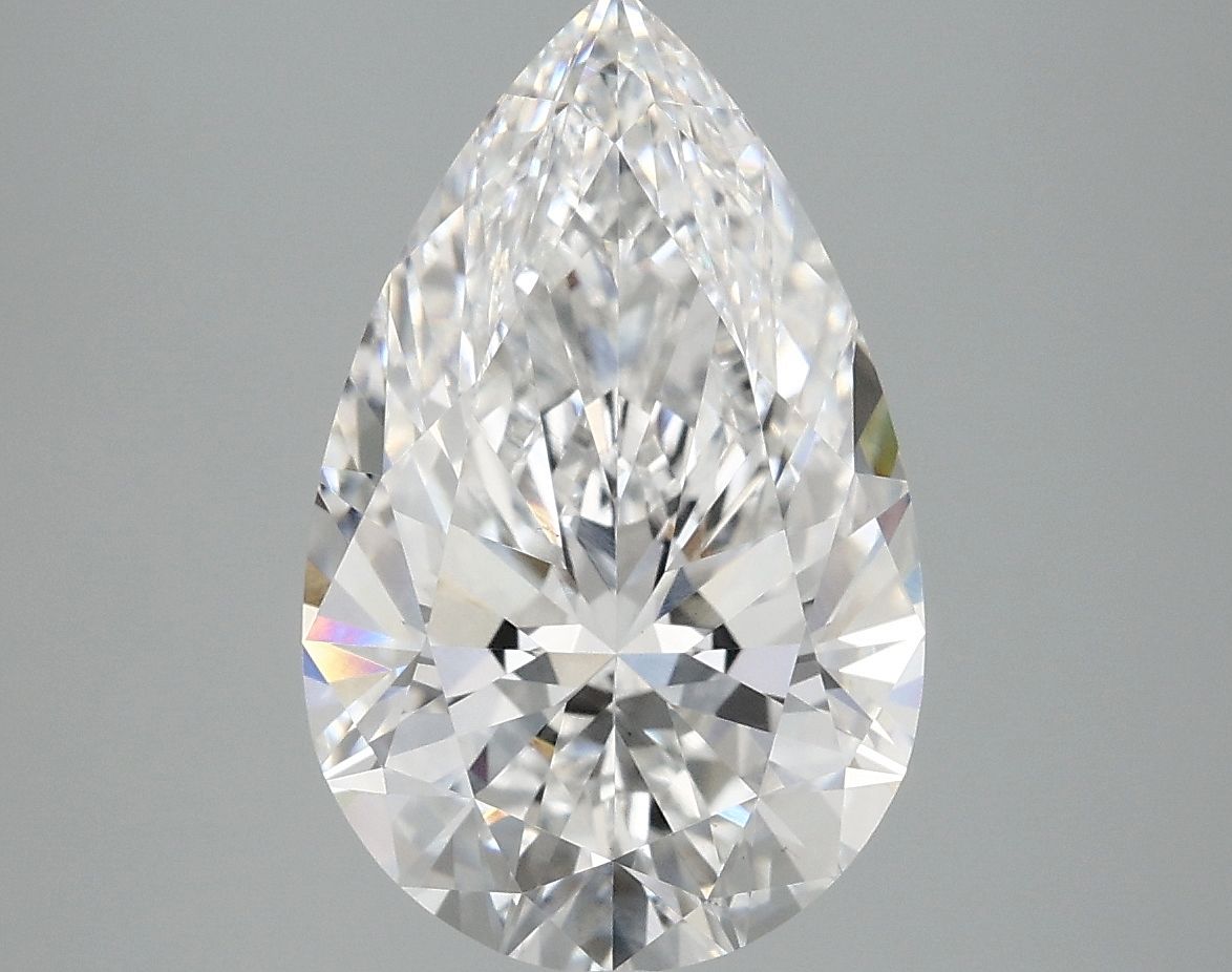 4.10 ct. pear Lab Grown Diamond front image
