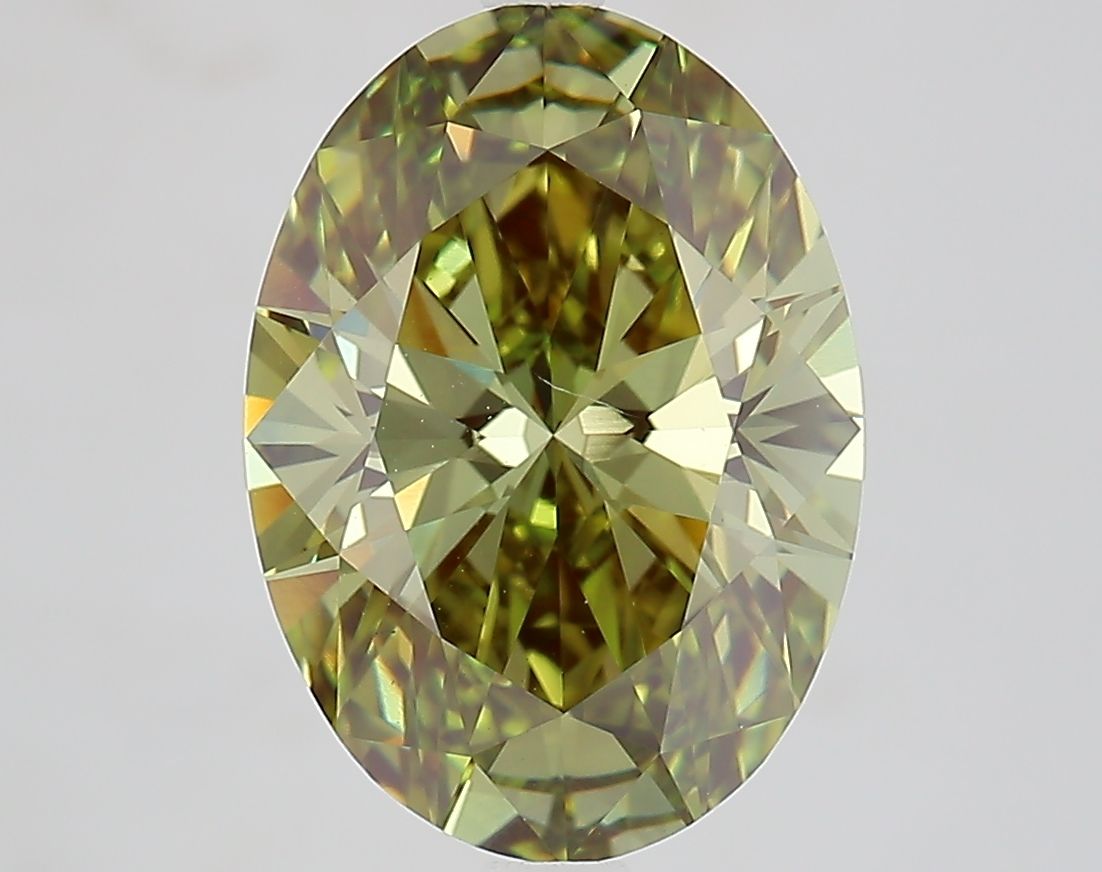 4.24 ct. oval Lab Grown Diamond front image