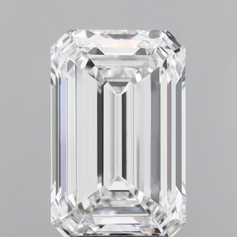 3.03 ct. emerald Lab Grown Diamond front image