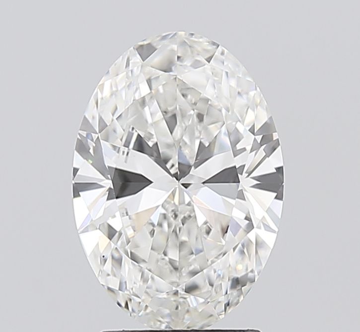 2.06 carat e VVS2 EX Cut IGI oval diamond