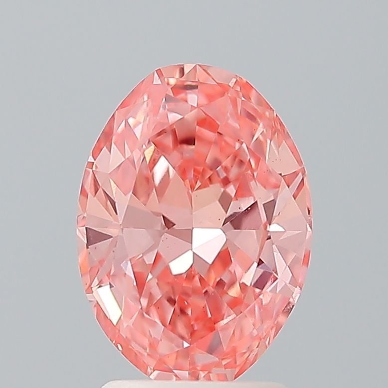 2.06 ct. oval Lab Grown Diamond front image