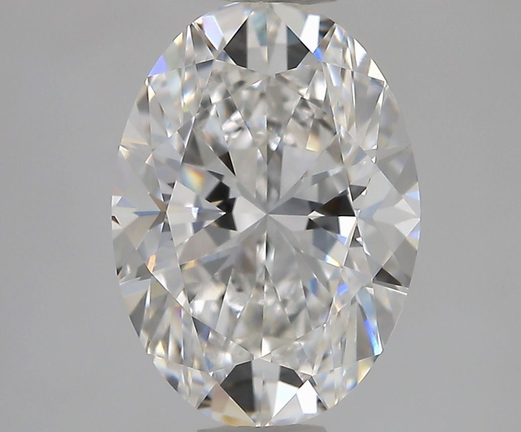 2.01 carat e VVS2 EX Cut IGI oval diamond
