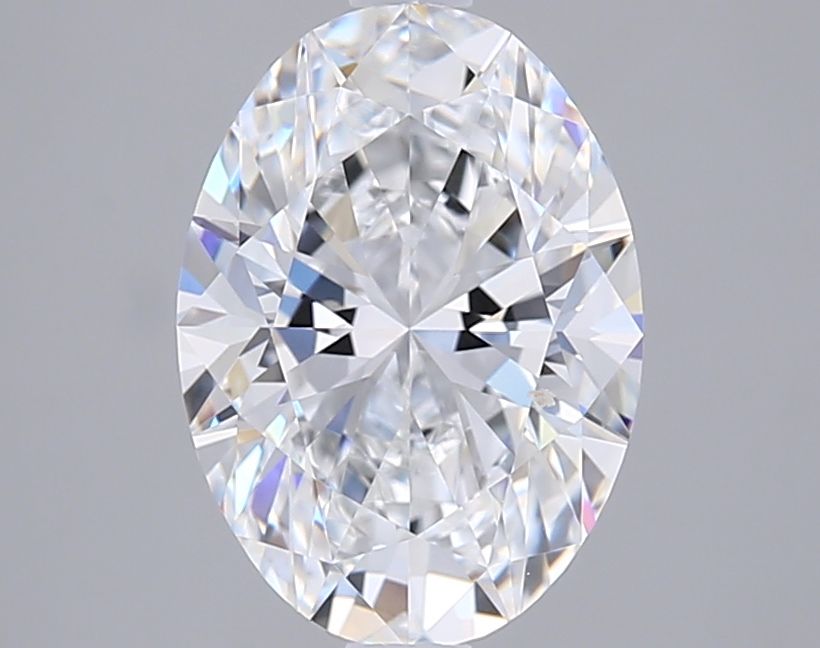 2.02 ct. oval Lab Grown Diamond front image