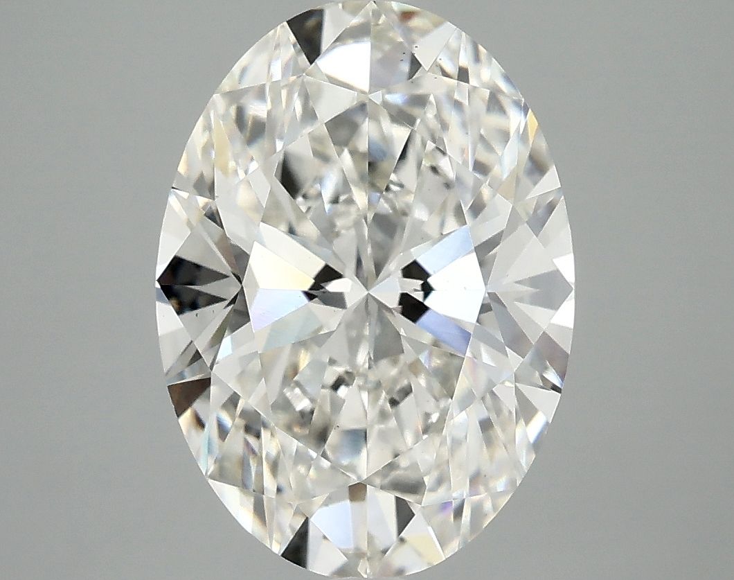 4.05 ct. oval Lab Grown Diamond front image