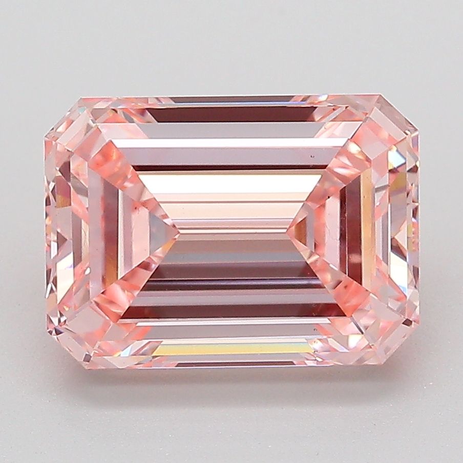 3.58 ct. emerald Lab Grown Diamond front image
