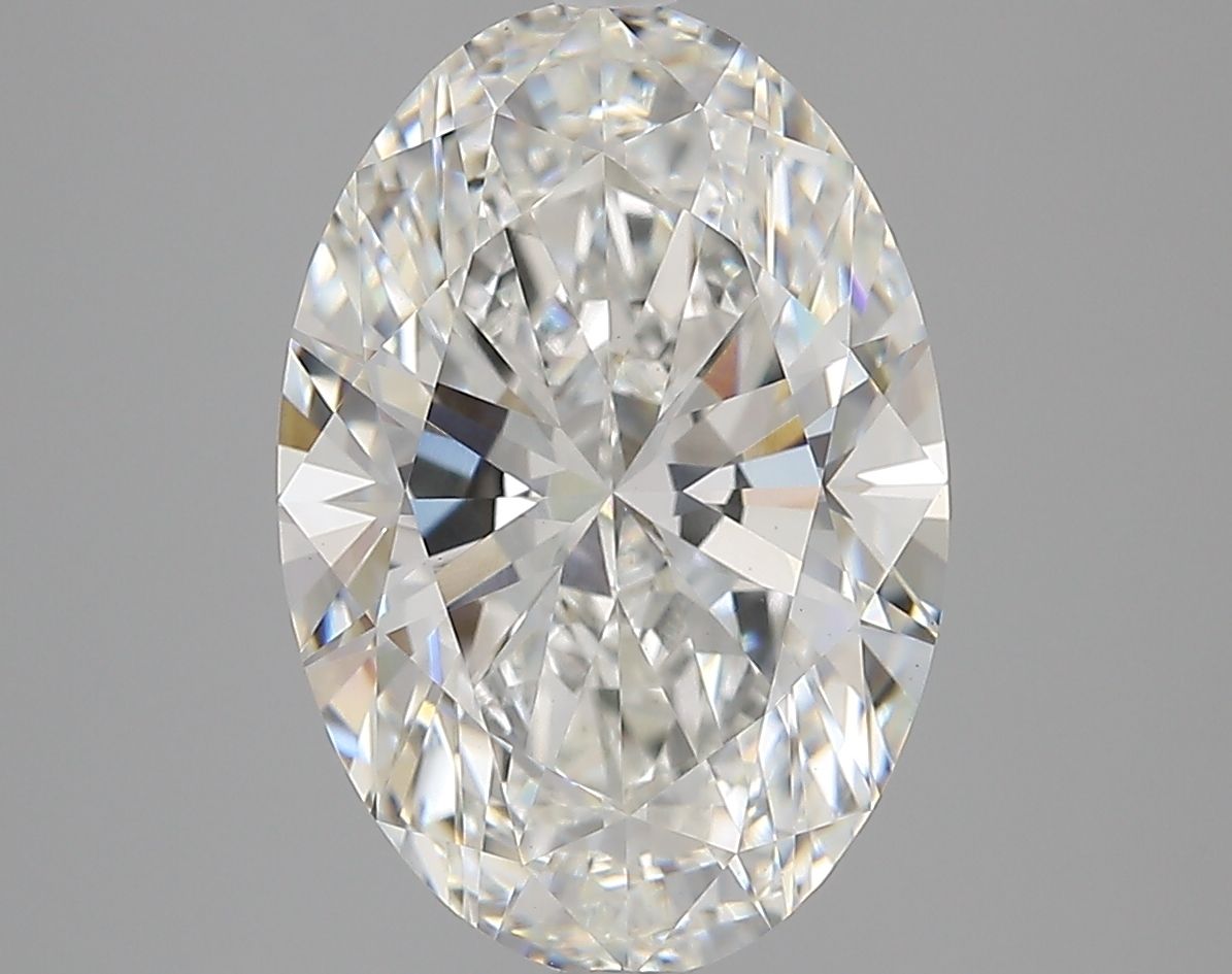 5.01 ct. oval Lab Grown Diamond front image