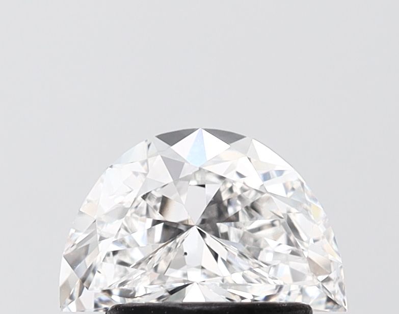 1.05 ct lab-grown Half moon Diamond