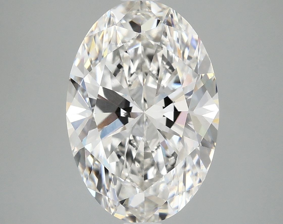 4.07 ct. oval Lab Grown Diamond front image