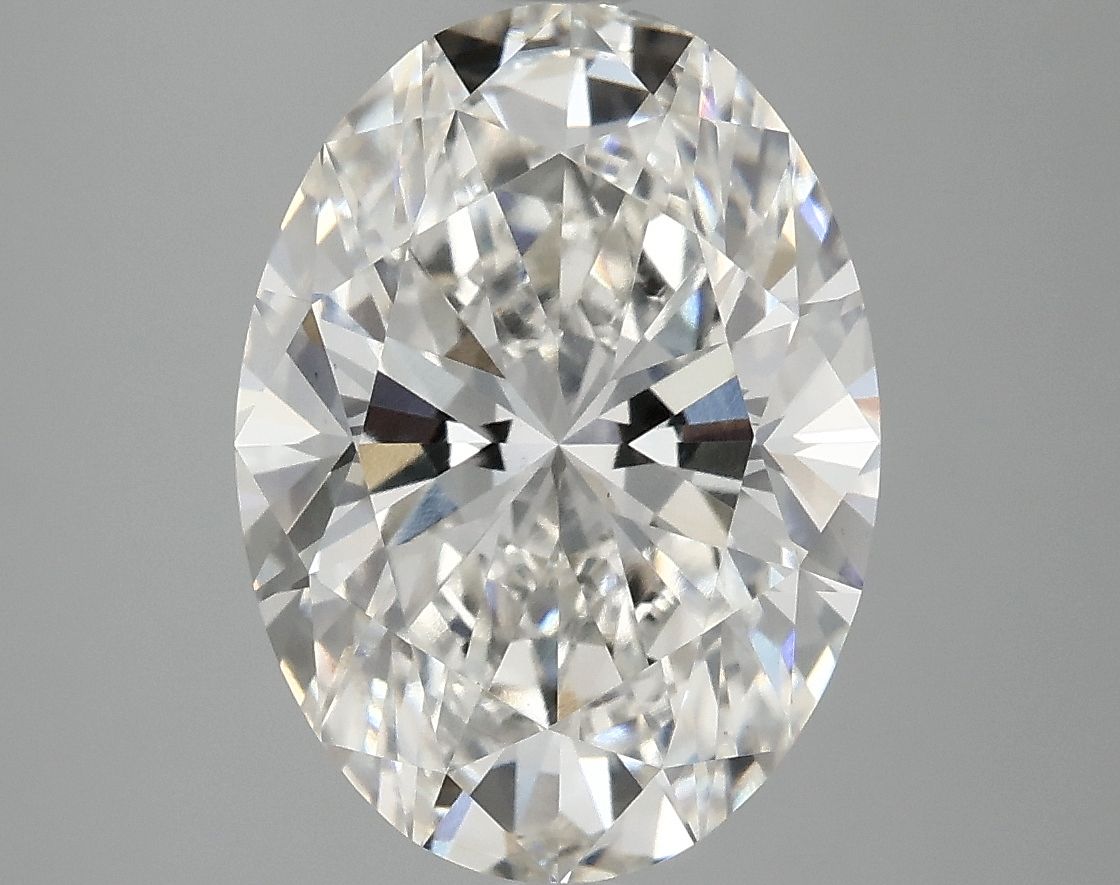 4.05 ct. oval Lab Grown Diamond front image