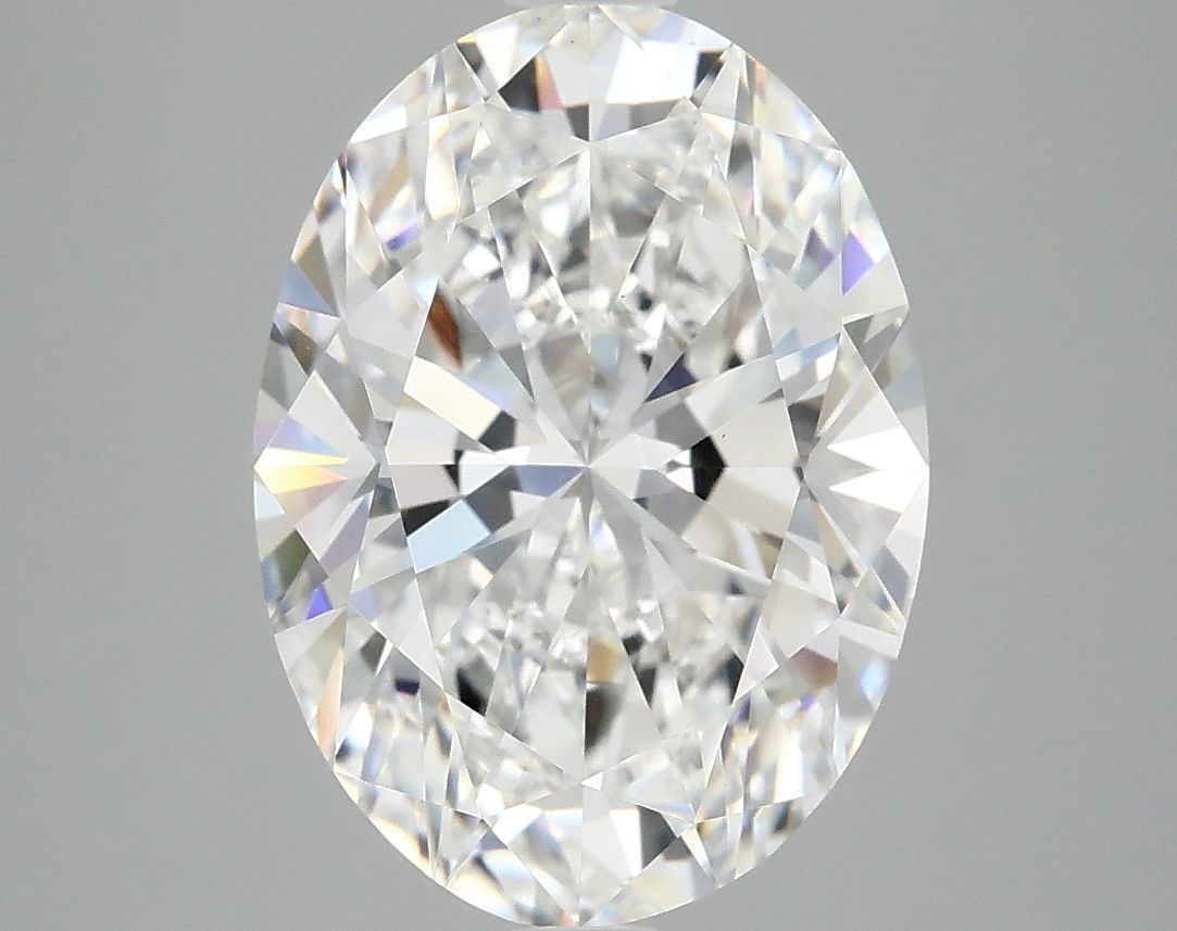 3.91 ct. oval Lab Grown Diamond front image