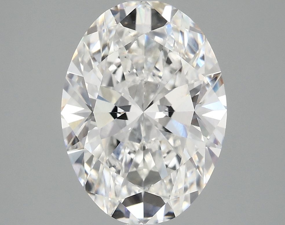 3.02 ct. oval Lab Grown Diamond front image