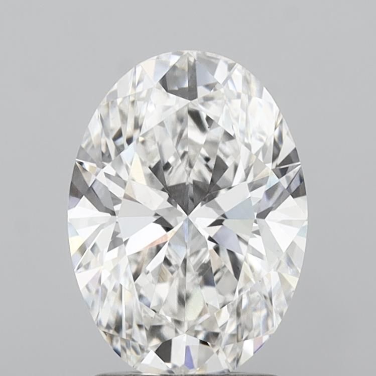2.01 ct. oval Lab Grown Diamond front image