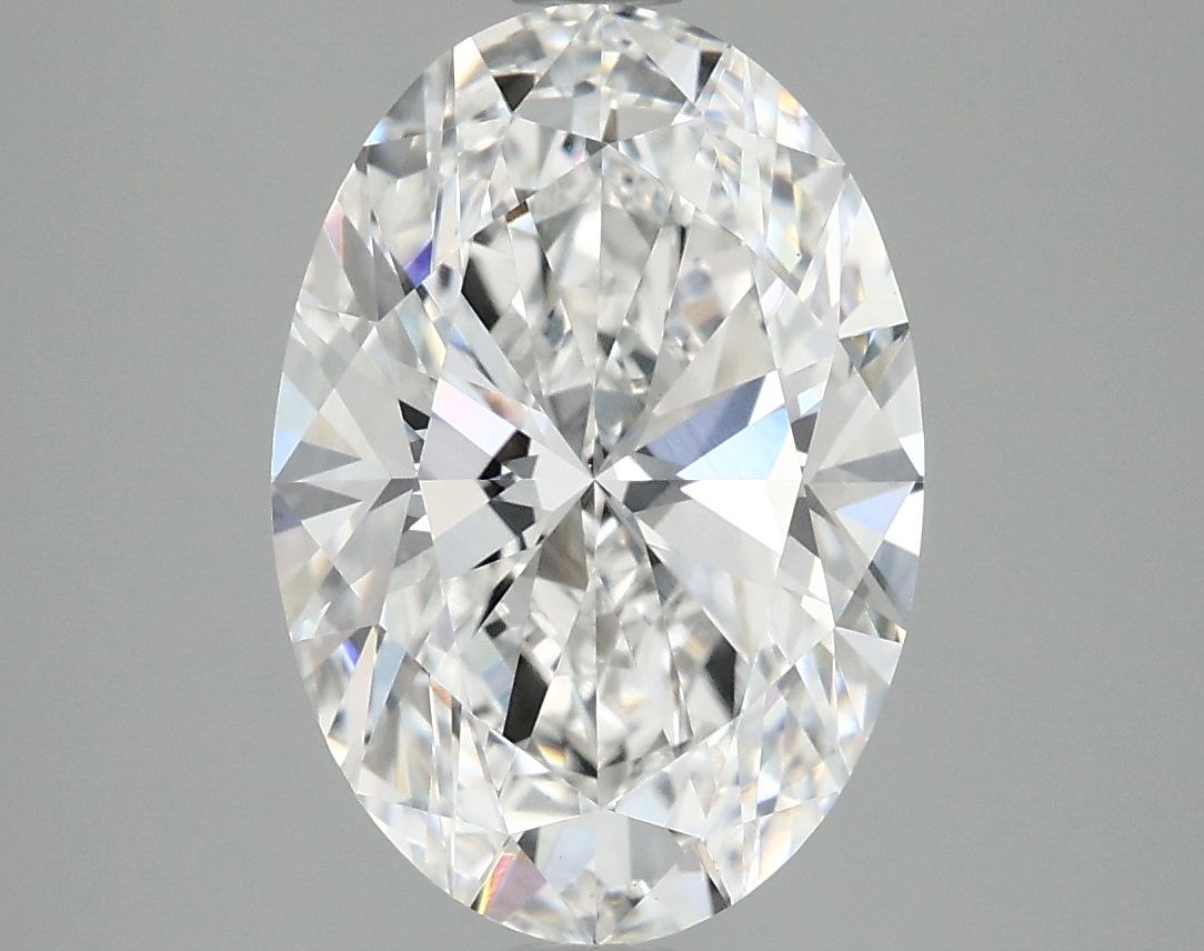 3.98 ct. oval Lab Grown Diamond front image