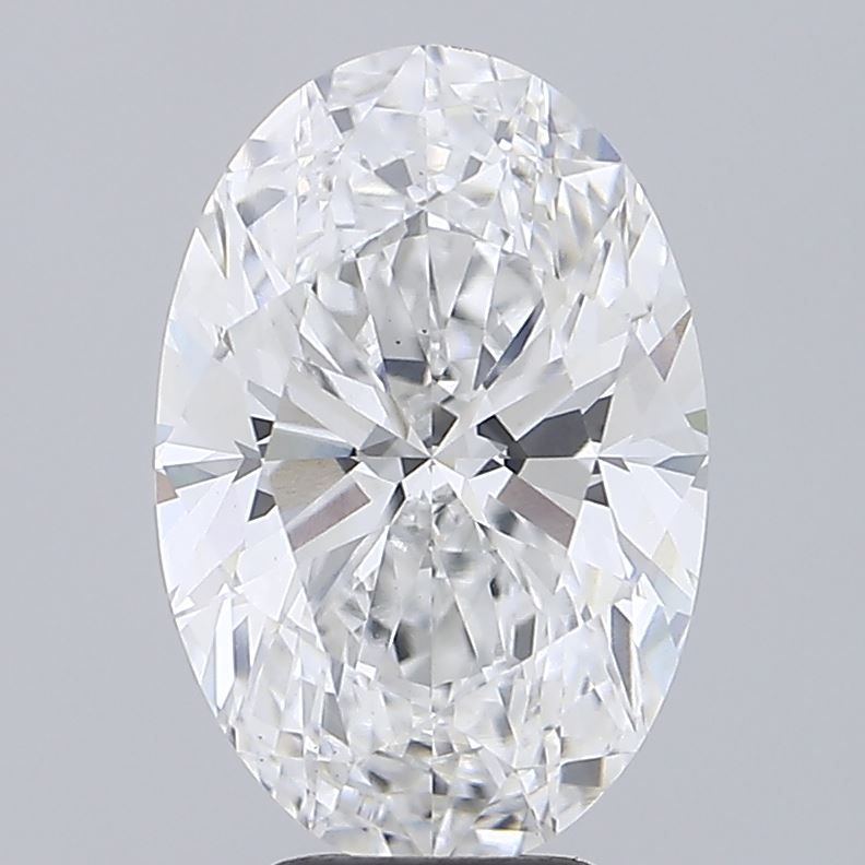 5.06 ct. oval Lab Grown Diamond front image