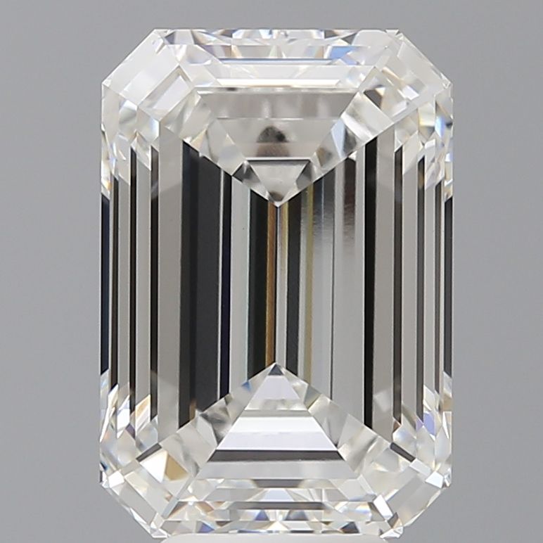 6.59 ct. emerald Lab Grown Diamond front image