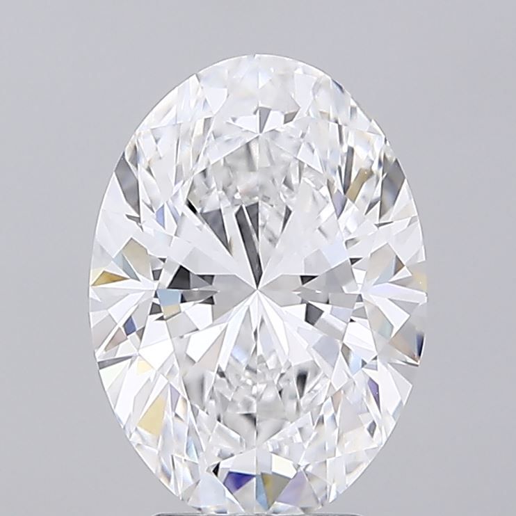 4.01 ct. oval Lab Grown Diamond front image