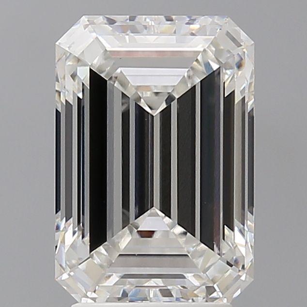 3.54 ct. emerald Lab Grown Diamond front image