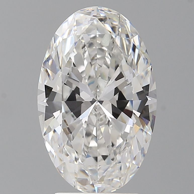 3.57 ct. oval Lab Grown Diamond front image