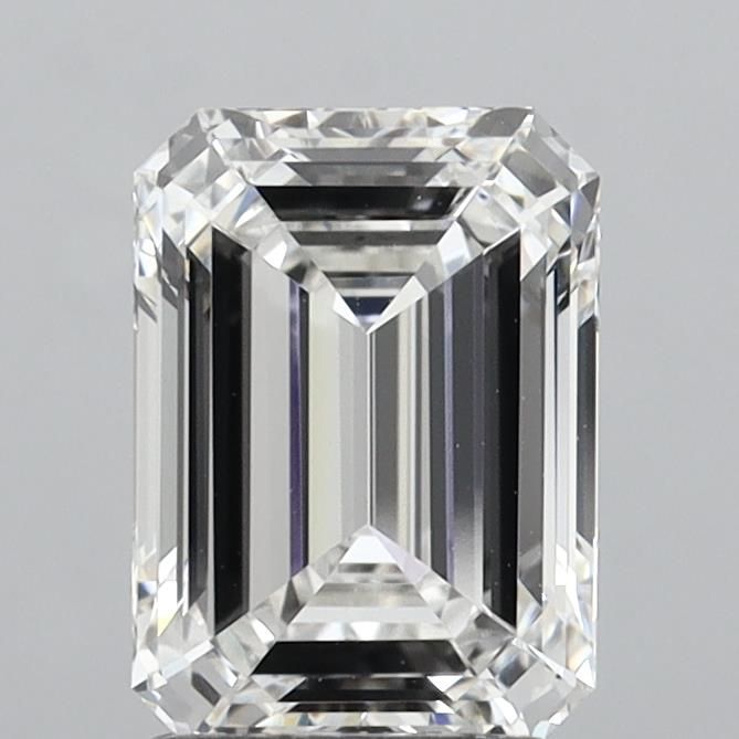 2.50 ct. emerald Lab Grown Diamond front image