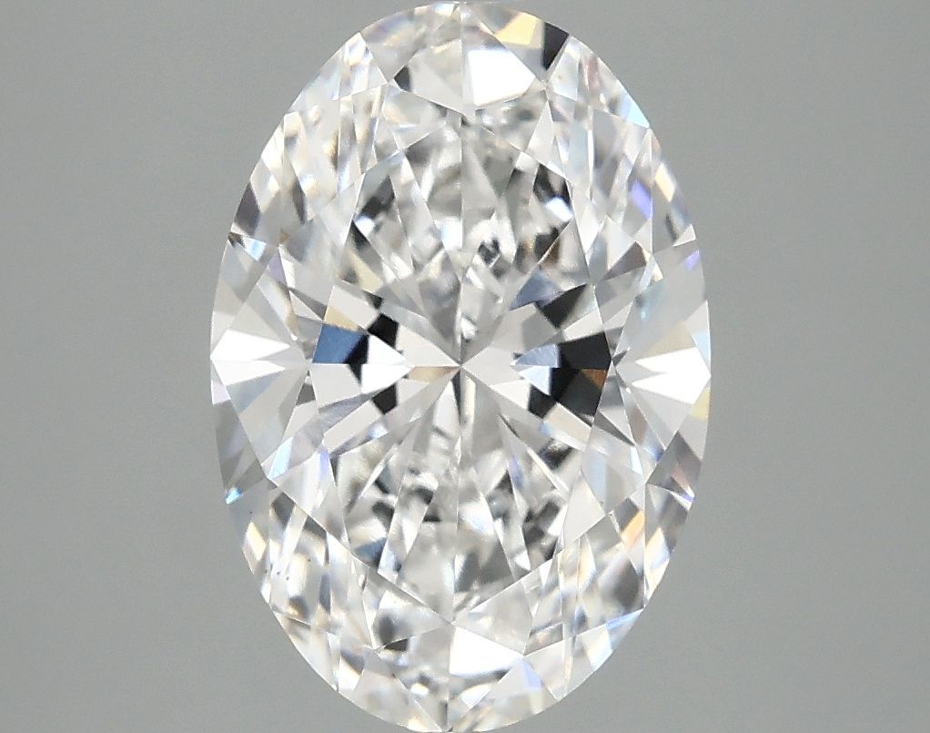3.03 ct. oval Lab Grown Diamond front image