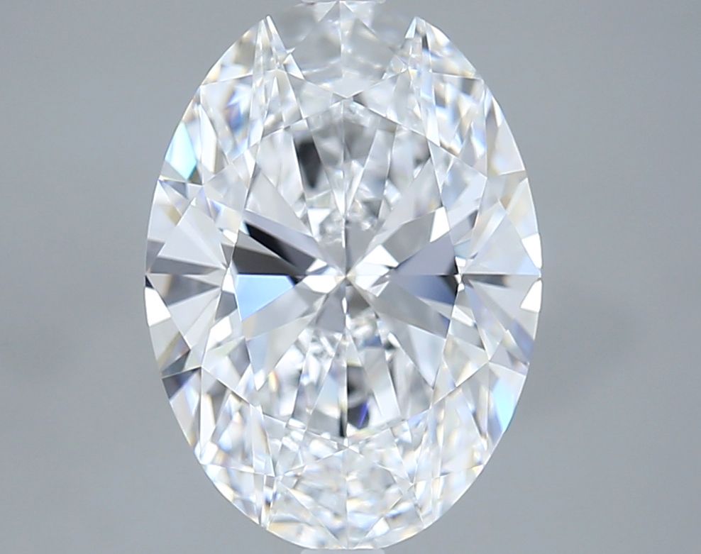 4.09 ct. oval Lab Grown Diamond front image