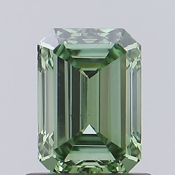 0.85 ct. emerald Lab Grown Diamond front image