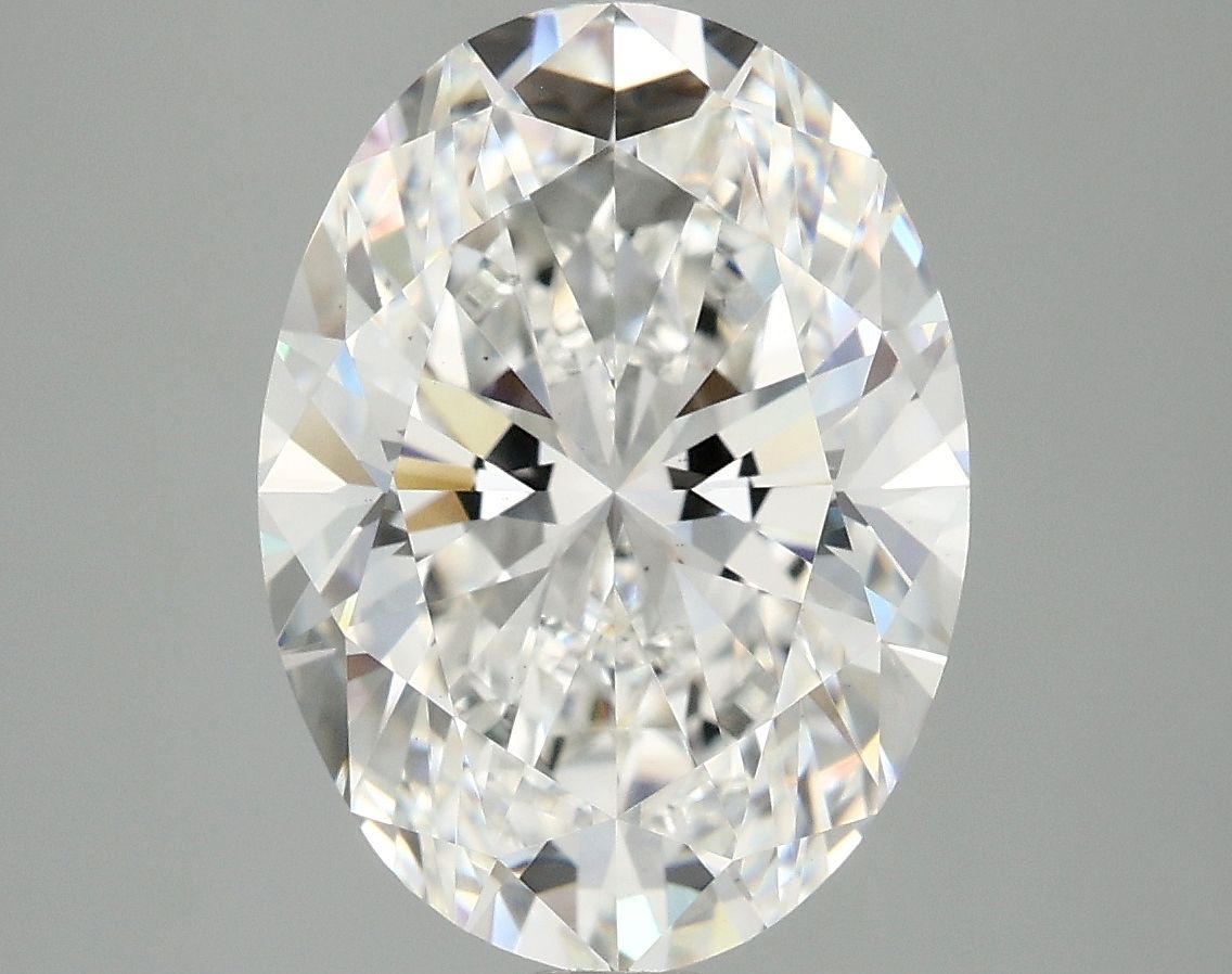 4.08 ct. oval Lab Grown Diamond front image