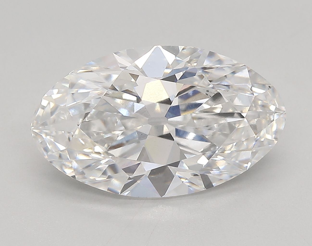 4.22 ct. oval Lab Grown Diamond front image