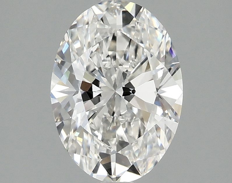 1.56 ct. oval Lab Grown Diamond front image