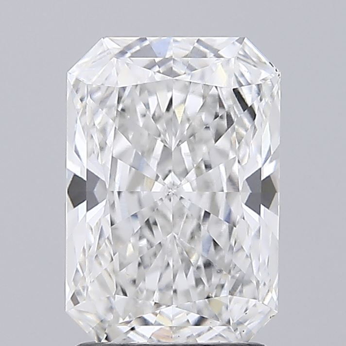 2 carat e VVS2 EX Cut IGI radiant diamond